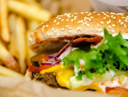 Schnelle Lieferung, heiß serviert: